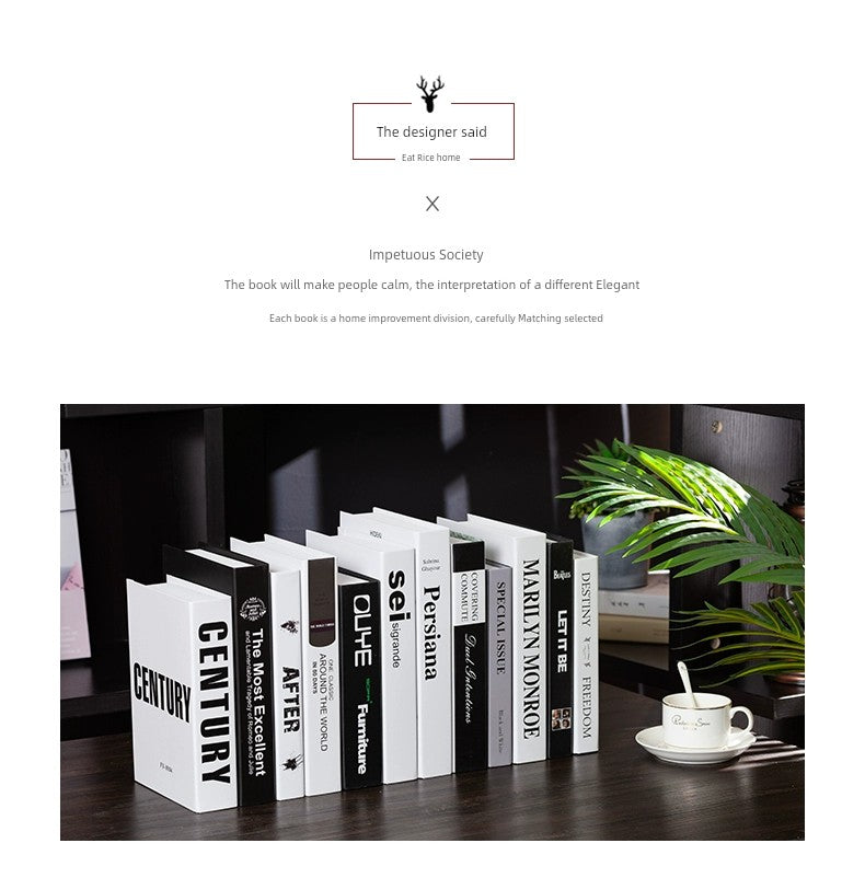 Accessible Luxury Decoration Photo Prop Books Decoration