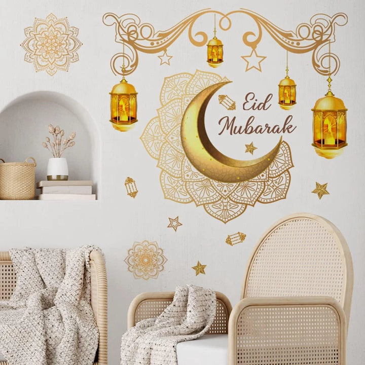 Muslim Islamic Window Sticker Decorations for Home