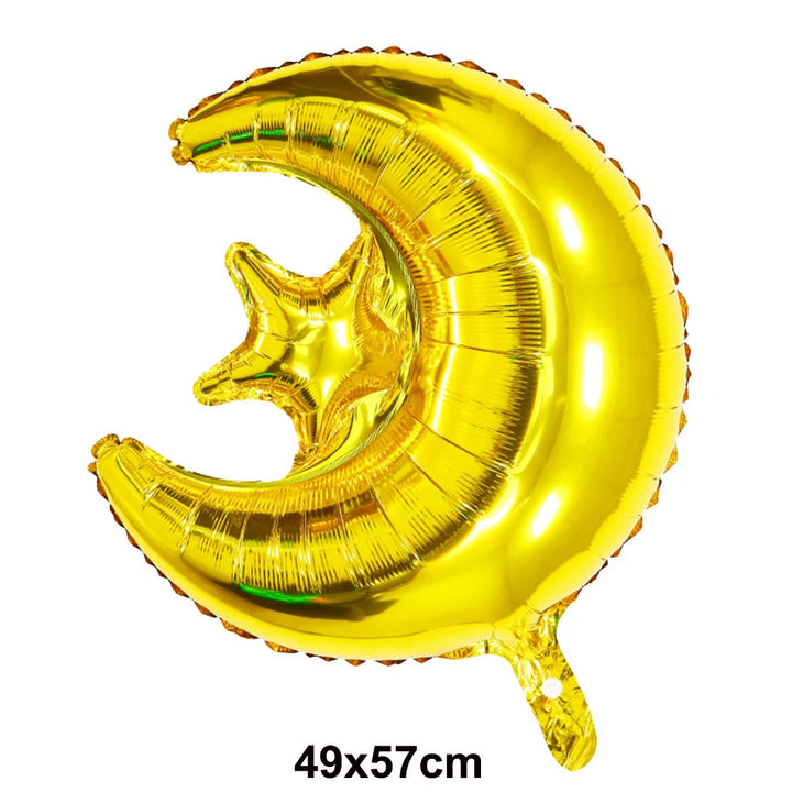 Eid Mubarak Letter Balloons