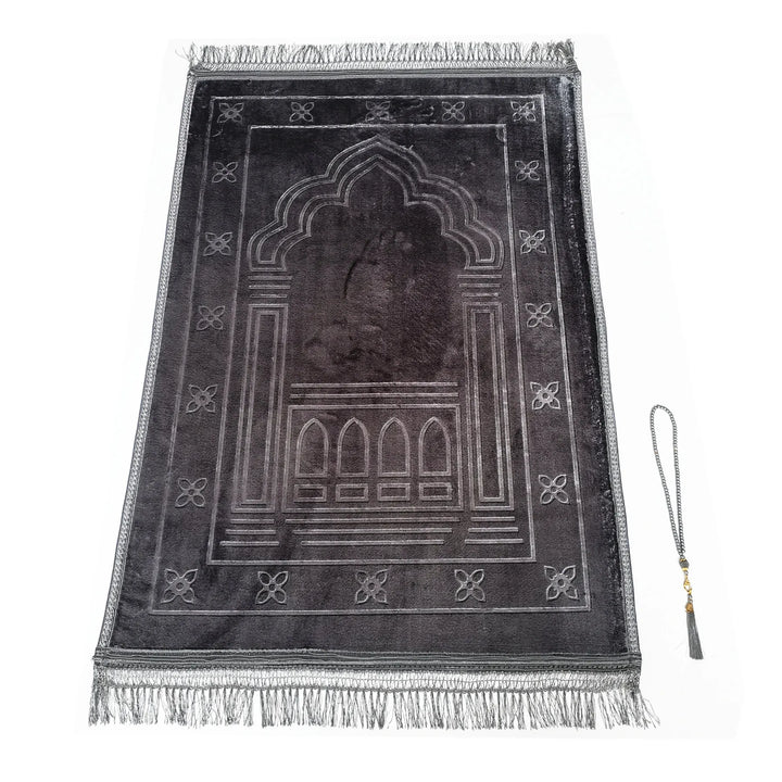 Large  Muslim  Prayer Mat + Tasbih