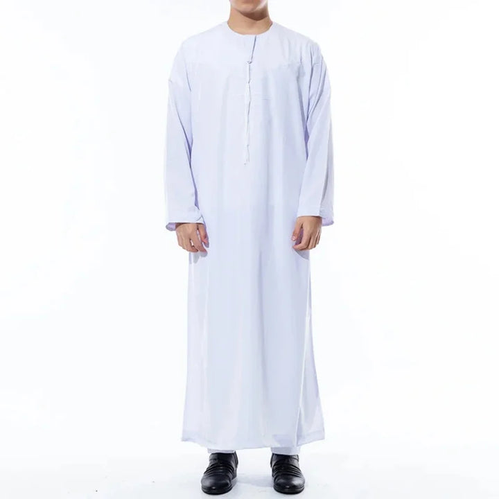Muslim Men White Jubba Thobe