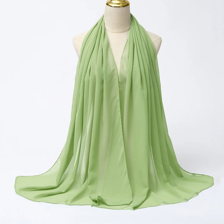 Muslim Chiffon Hijab Scarf for Women