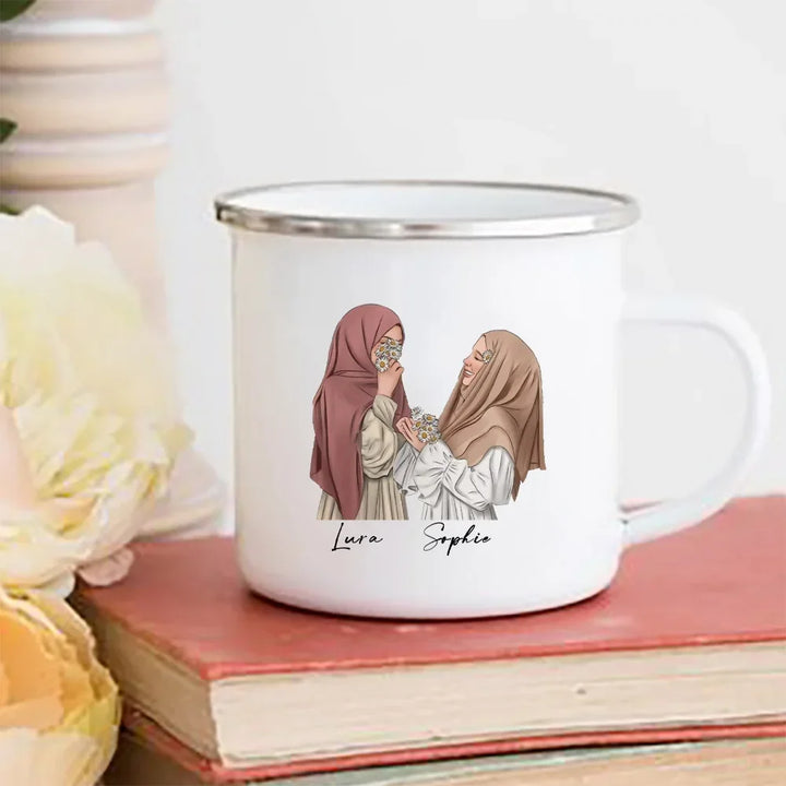 Personalised Hijabi Coffee Cups