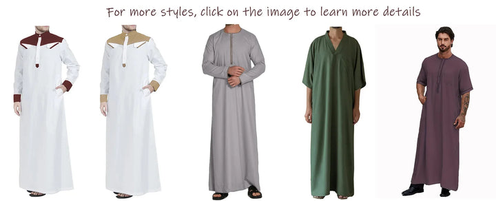 Muslim Men Jubba Thobe