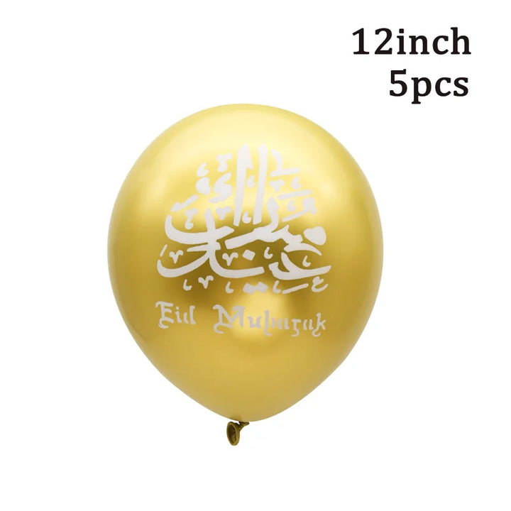 Eid Mubarak Disposable Tableware