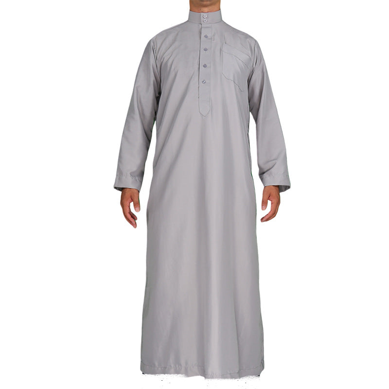 Grey Color Long Thobe