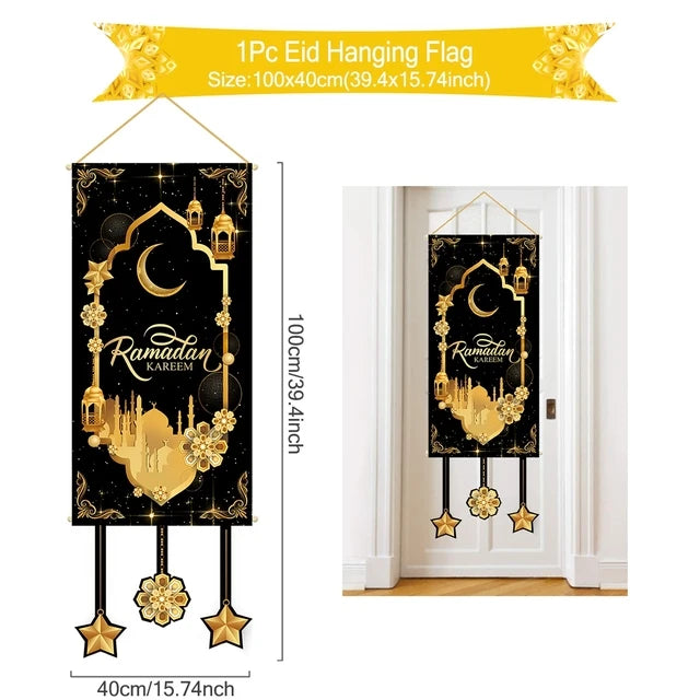 Hanging Flag Ramadan For Home Door