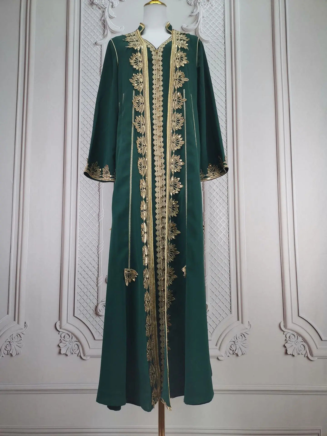 Muslim Women Party Embroidery Dresses
