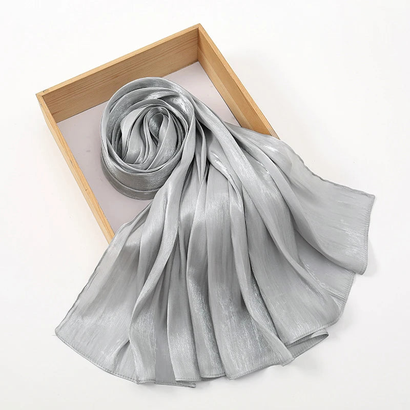 New Premium Silk Crinkle Hijab