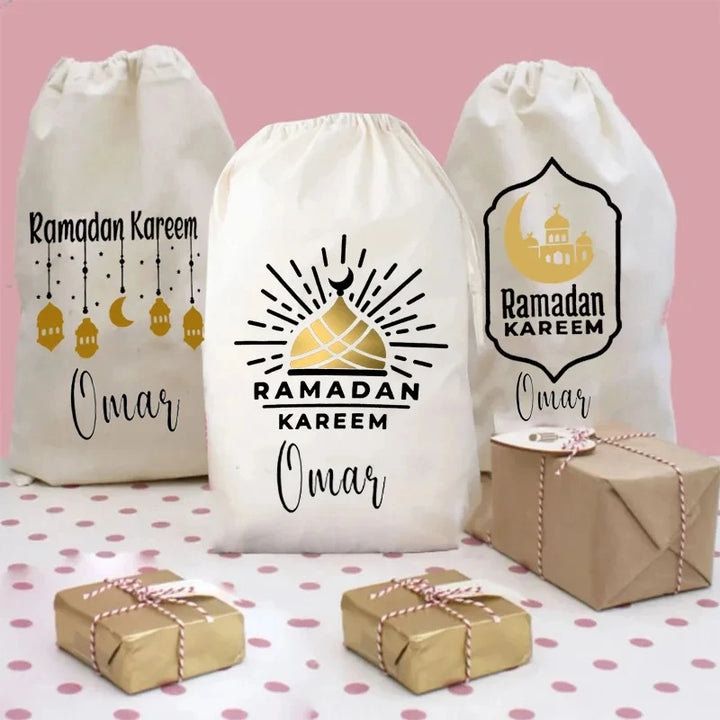 Personalised Muslim lantern Gift Sack