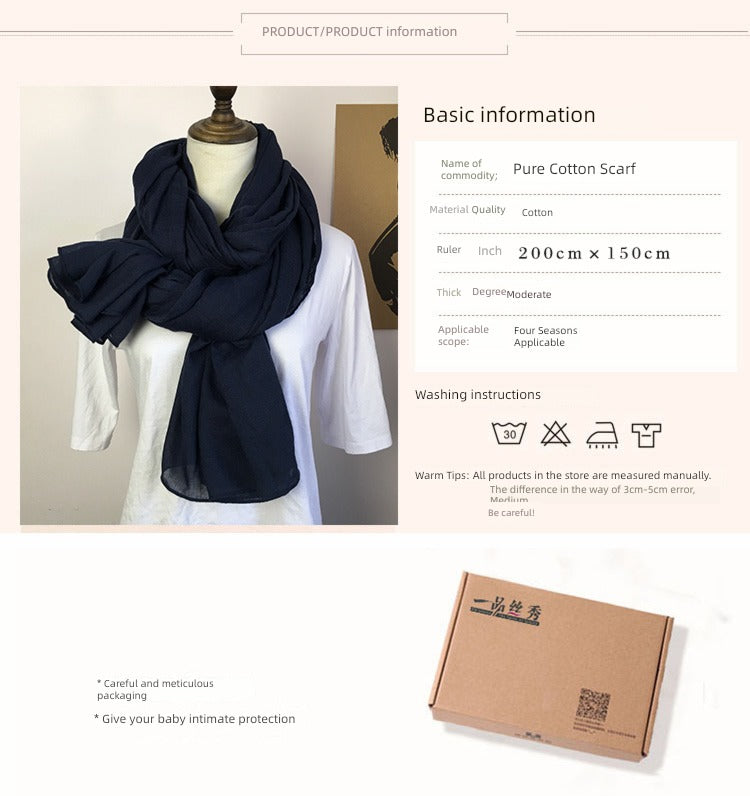 Winter Thickened Women's Scarf