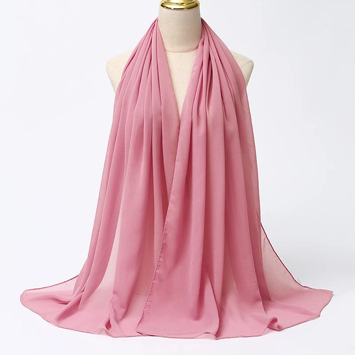 Muslim Chiffon Hijab Scarf for Women