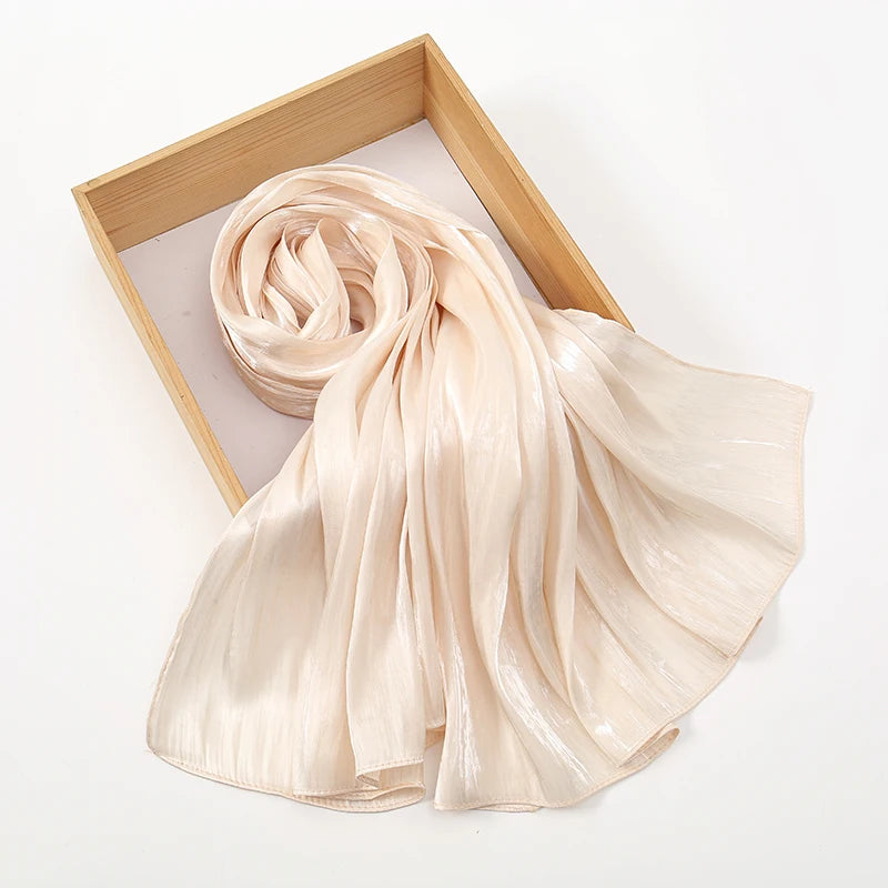 New Premium Silk Crinkle Hijab