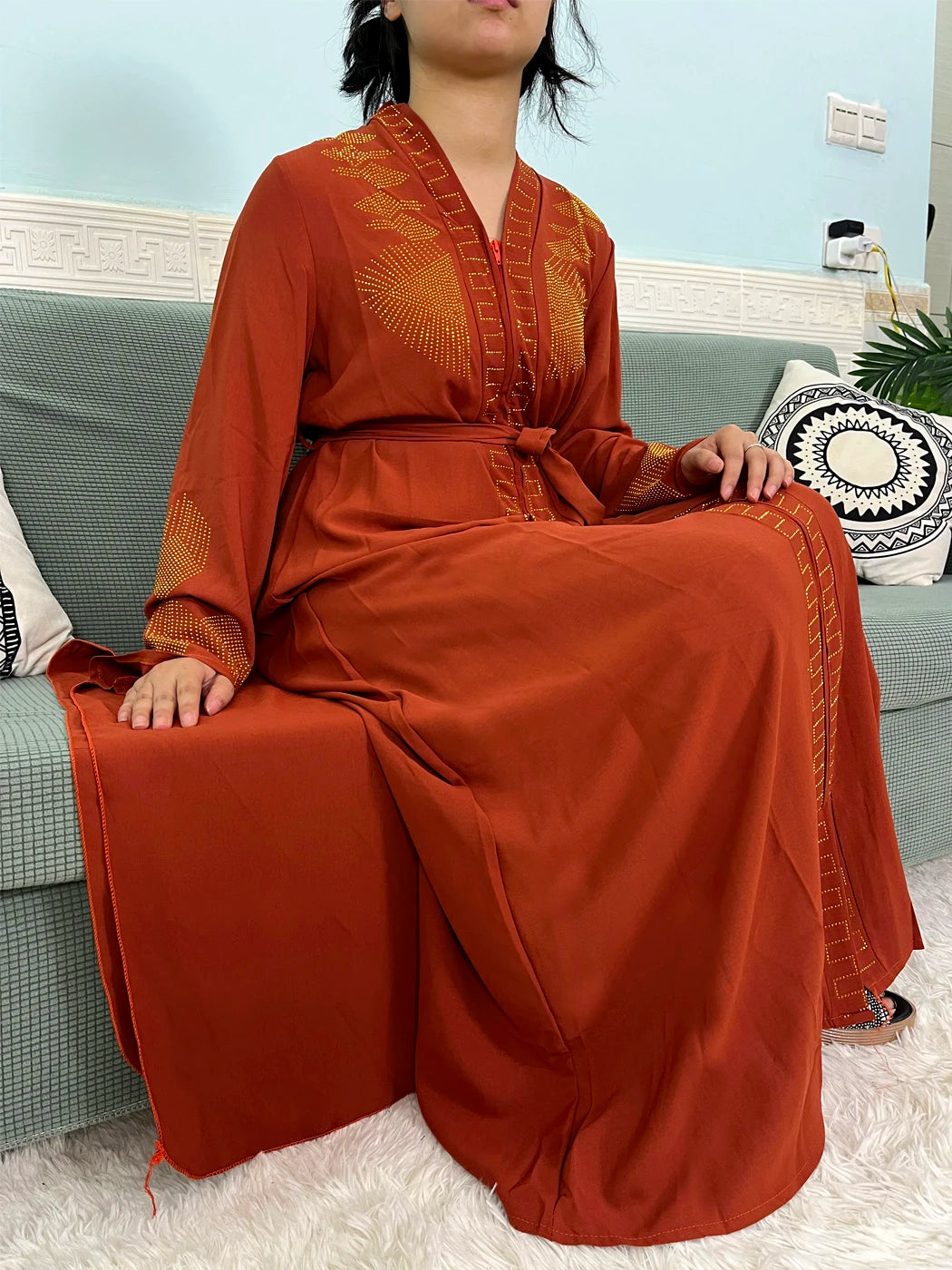 Muslim Chiffon Abayas For Women