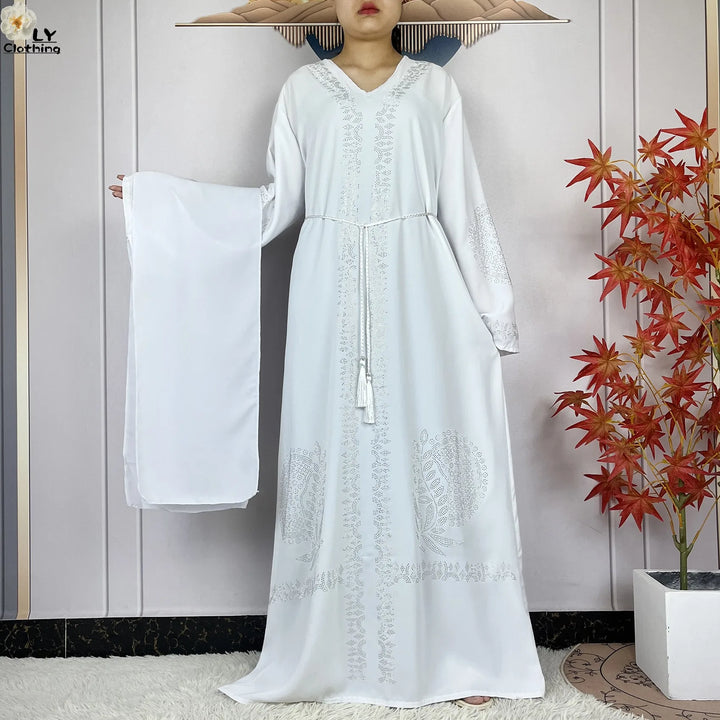 Muslim Women Chiffon Tradition Abaya