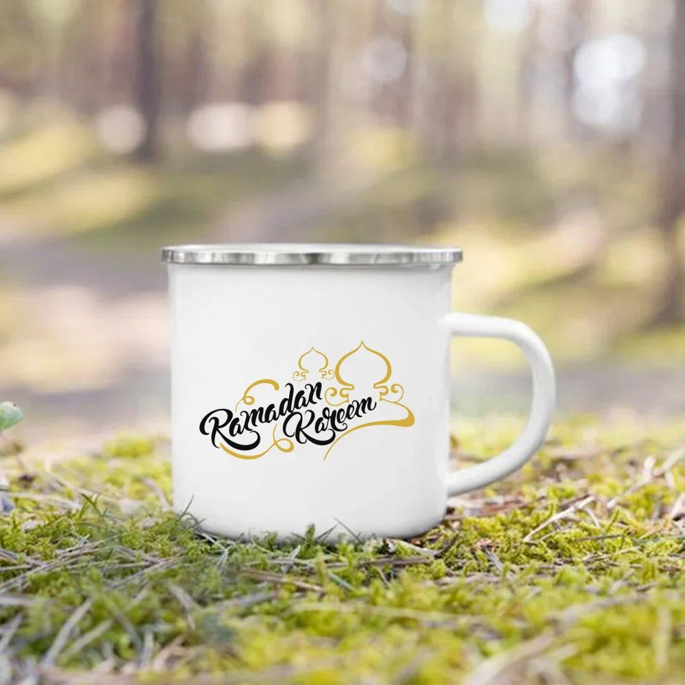 Eid Mubarak Print Coffee Cup