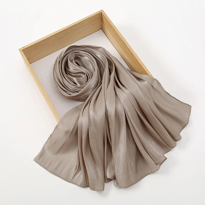 New Premium Silk Crinkle Hijab