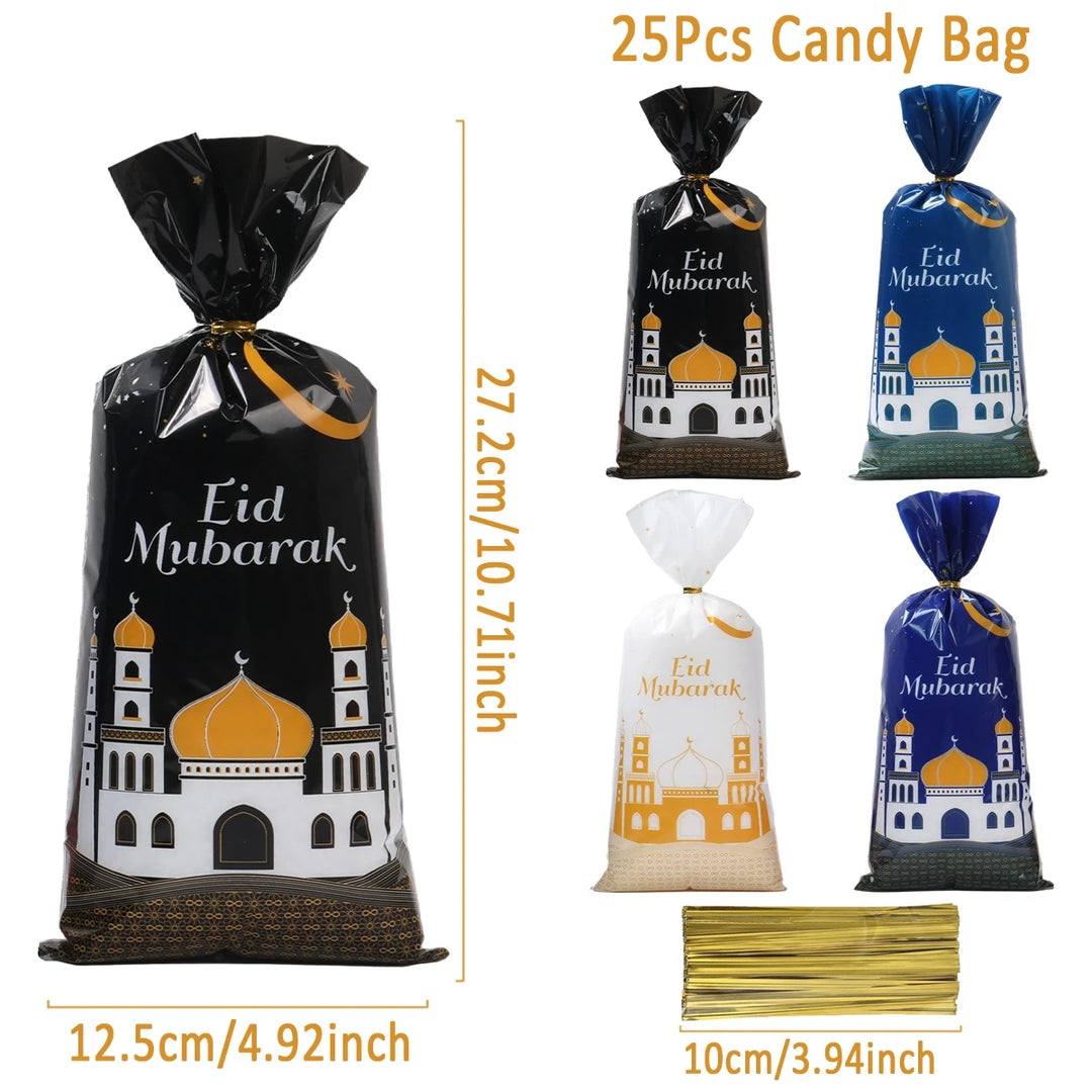 Eid Mubarak Gift Packing Bags