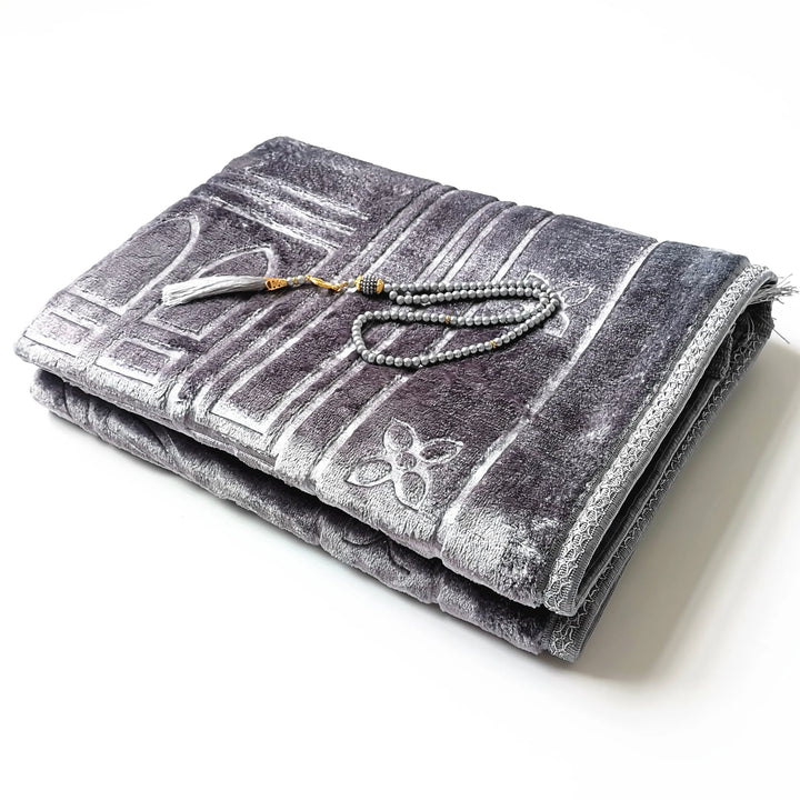 Large  Muslim  Prayer Mat + Tasbih