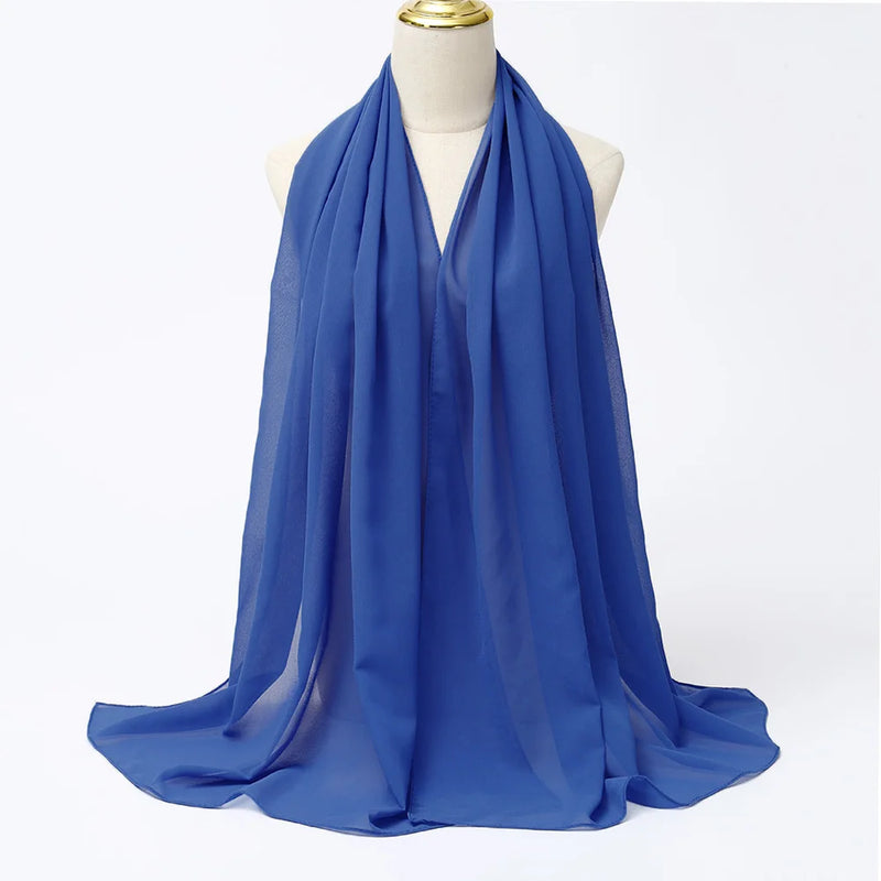 Muslim Chiffon Hijab Scarf for Women