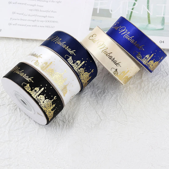 Bronzing Ribbon Gift Wrap