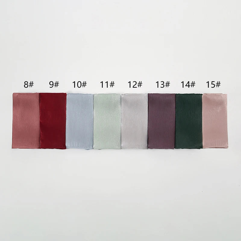 New Premium Silk Crinkle Hijab