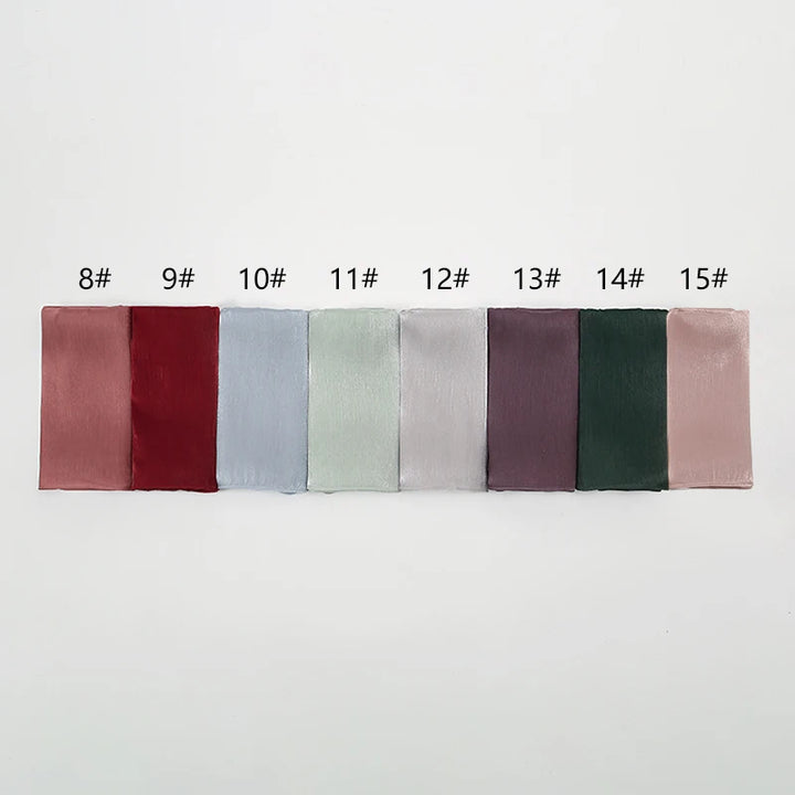 New Premium Silk Crinkle Hijab
