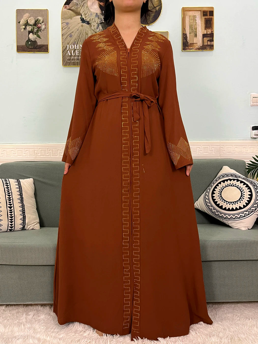 Muslim Chiffon Abayas For Women