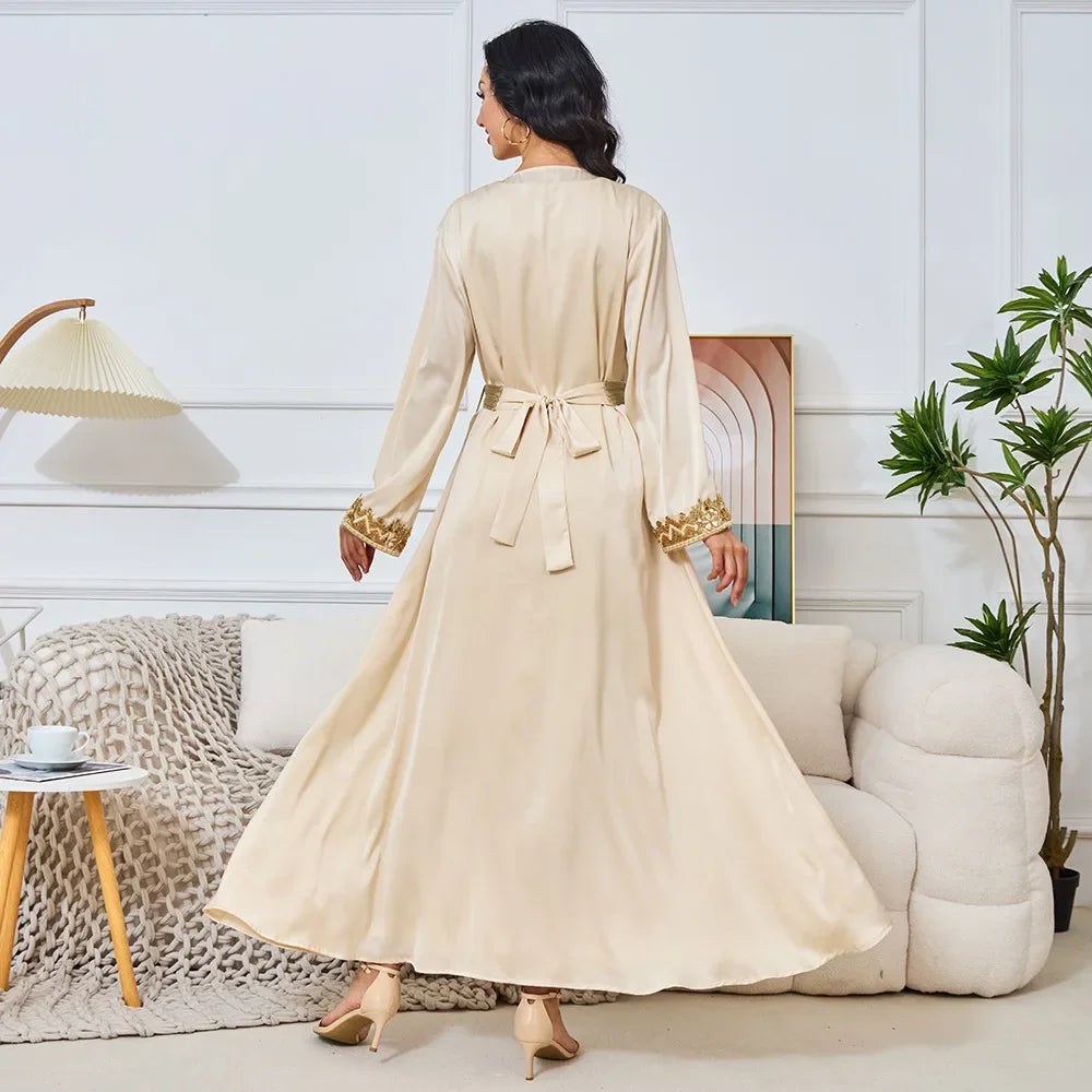 2 Piece Sets Muslim Women Abaya