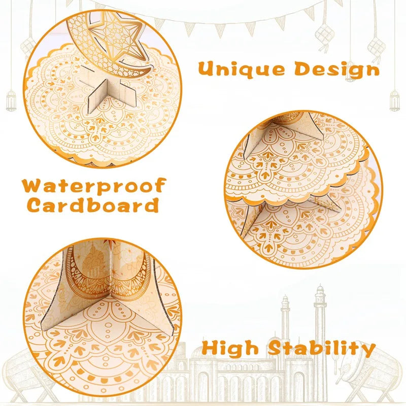 Eid Mubarak Cake Stand Holder