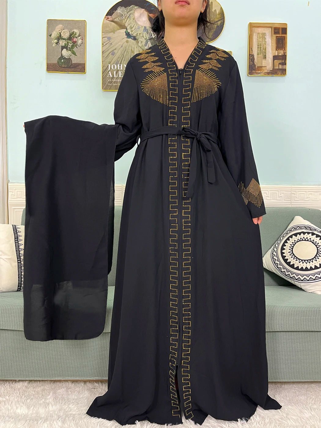 Muslim Chiffon Abayas For Women