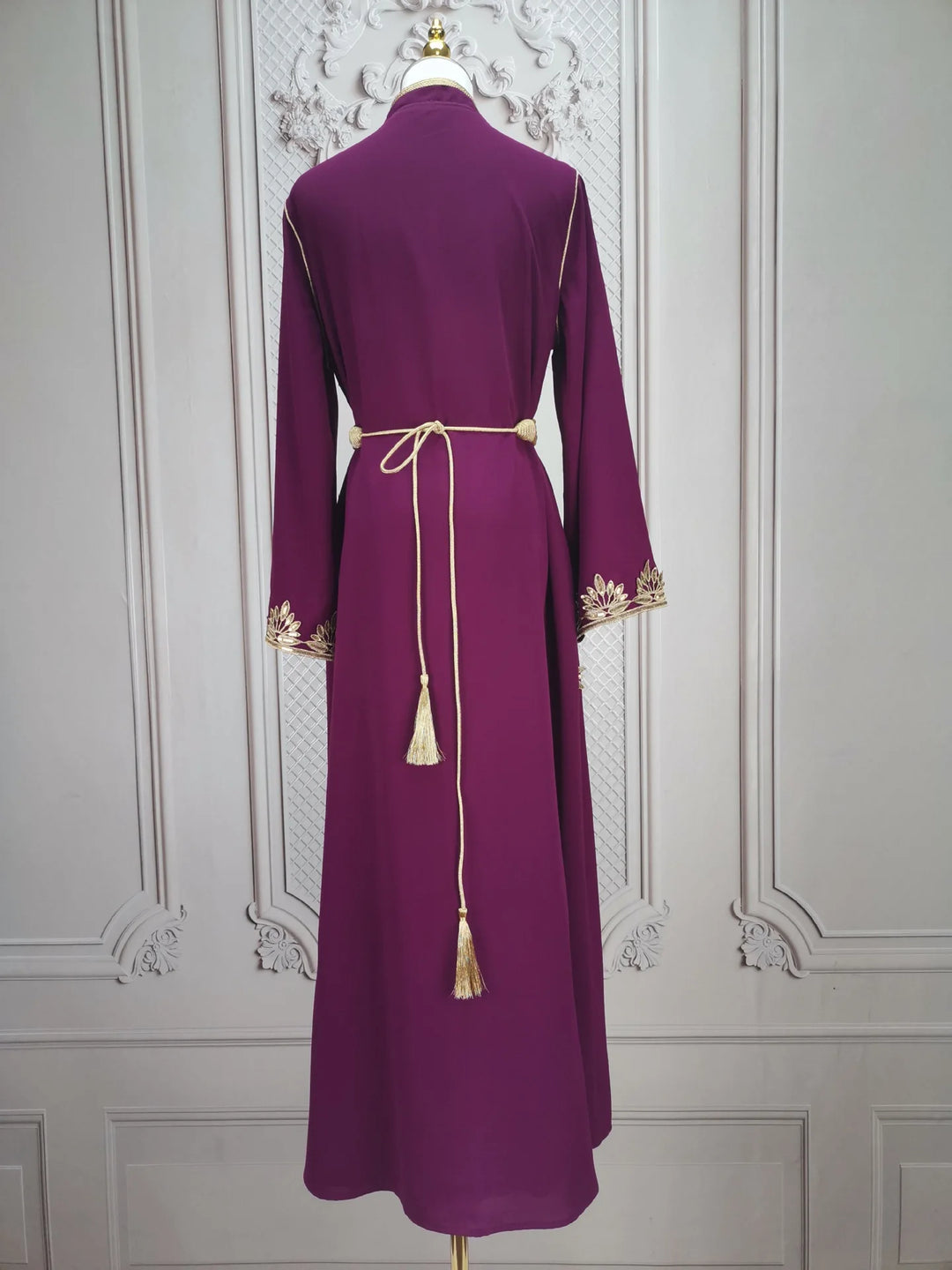 Muslim Women Party Embroidery Dresses