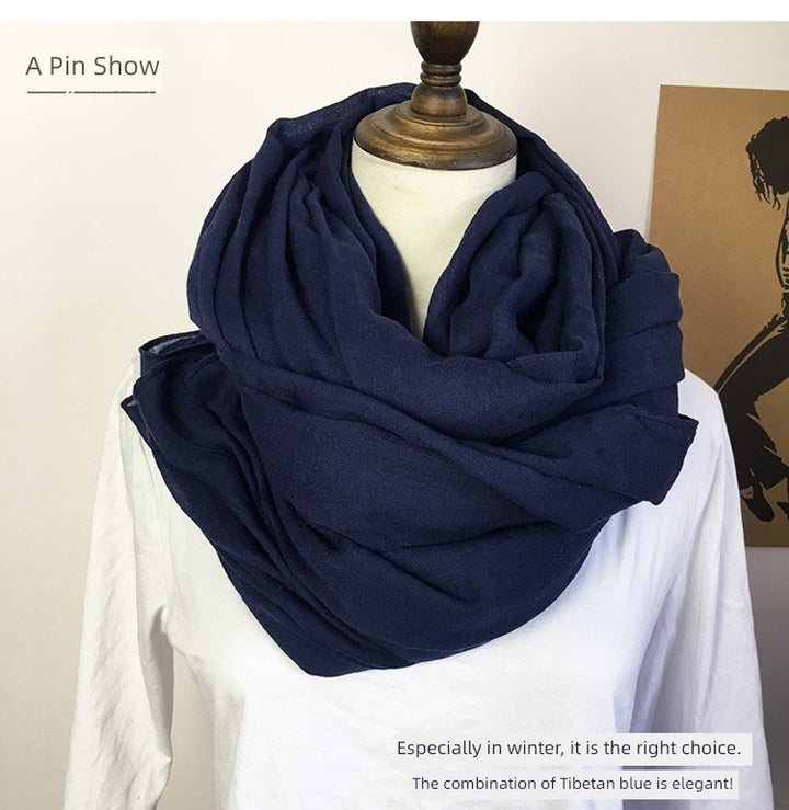 Winter Thickened Women's Scarf