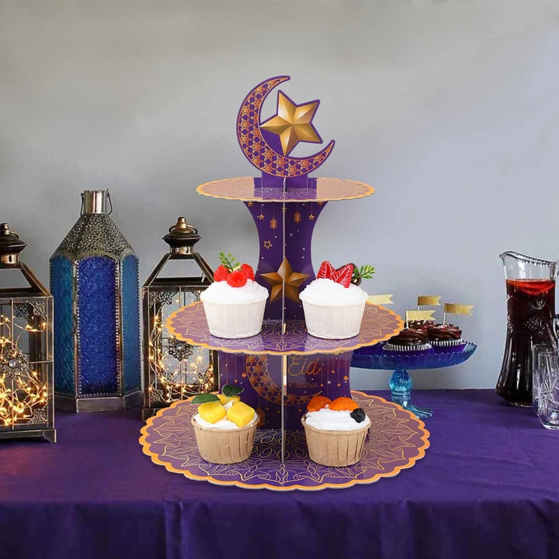 Eid Mubarak Cake Stand Holder