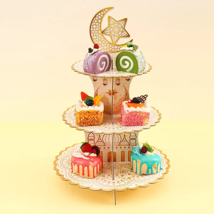 Eid Mubarak Cake Stand Holder