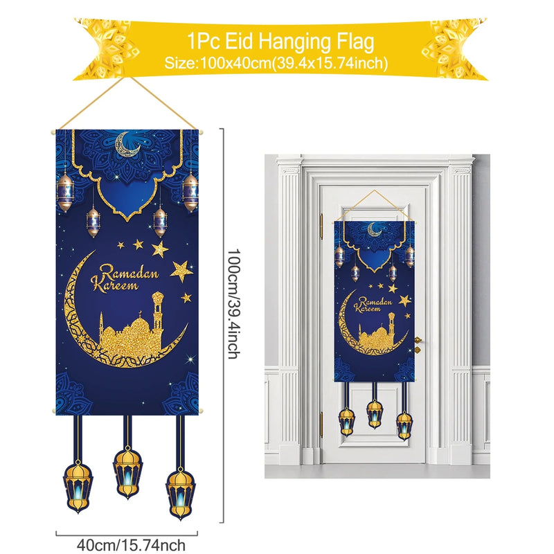 Hanging Flag Ramadan For Home Door