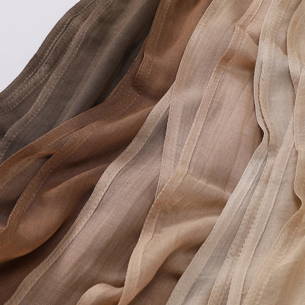 Thin Plain Muslim Hijabs for Women