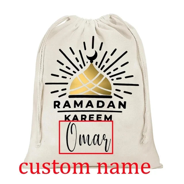 Personalised Muslim lantern Gift Sack
