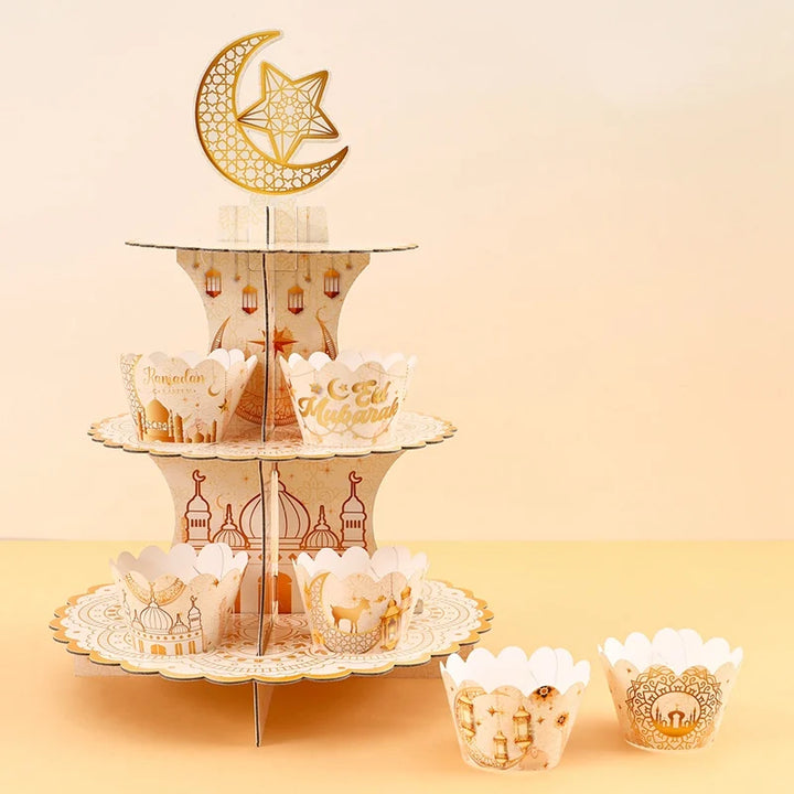 Eid Mubarak Cake Stand Holder