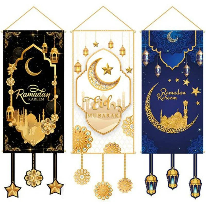 Hanging Flag Ramadan For Home Door