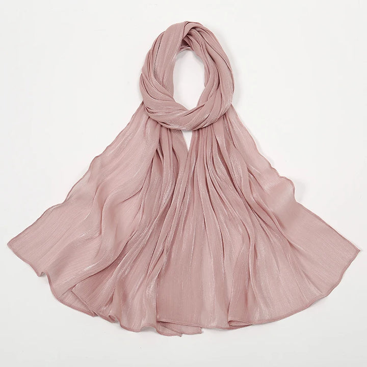 New Premium Silk Crinkle Hijab