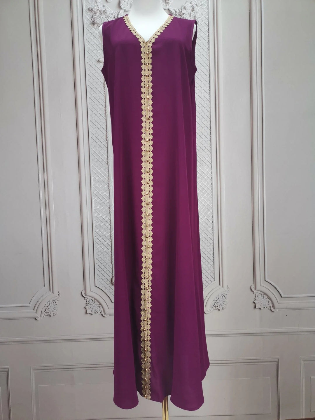 Muslim Women Party Embroidery Dresses