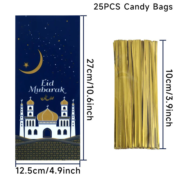 Eid Mubarak Gift Packing Bags