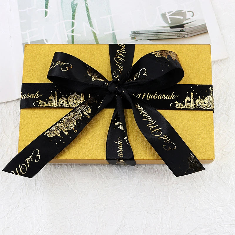 Bronzing Ribbon Gift Wrap
