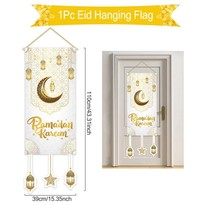 Hanging Flag Ramadan For Home Door