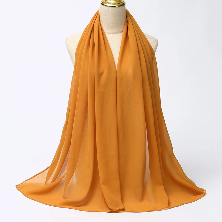 Muslim Chiffon Hijab Scarf for Women