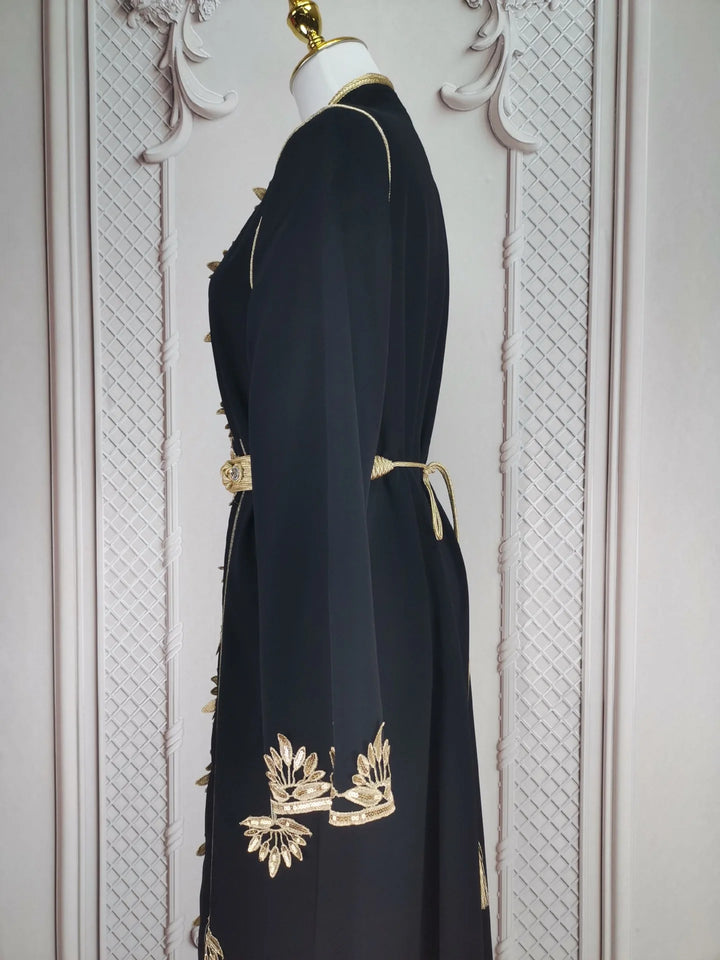 Muslim Women Party Embroidery Dresses