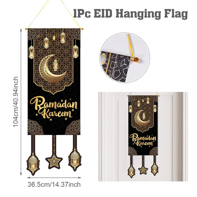 Hanging Flag Ramadan For Home Door