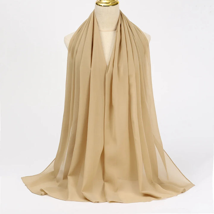 Muslim Chiffon Hijab Scarf for Women