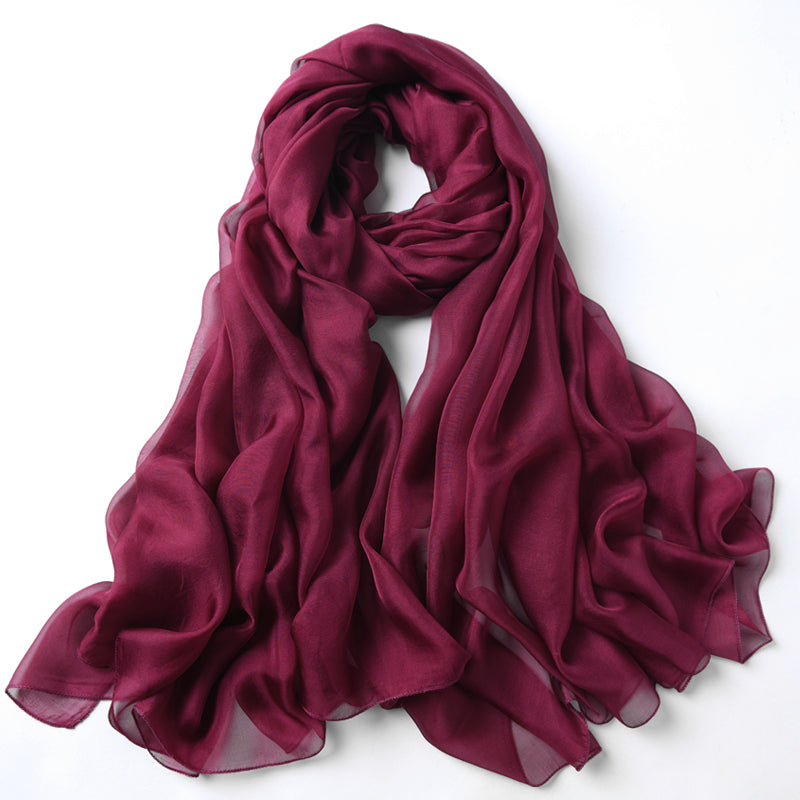 Women's All-Match Silk Scarf